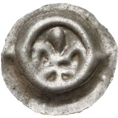 Denier Bracteate Western Pomerania-Heraldic lily