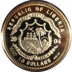 10 Dollars Siberian Tiger