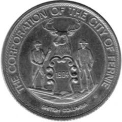 Fernie Diamond Jubilee Dollar - City of Fernie, British Columbia
