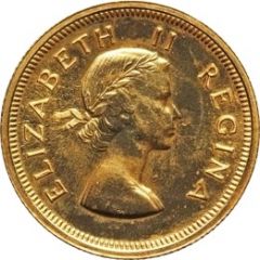 1 Pound - Elizabeth II 1st portrait