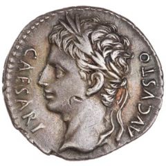 Denarius - Augustus S P Q R