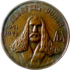 Medal - Albrecht Dürer 500 anniversary, Nürnberg
