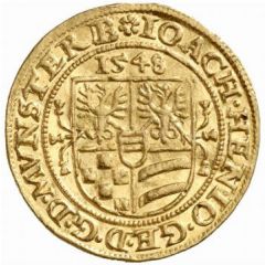 1 Ducat - Joachim, Henry II, John and George II