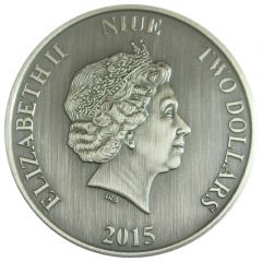 2 Dollars - Elizabeth II Heroes of Niue