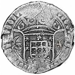1 Xerafim - Pedro Prince Stars around cross, Goa mint