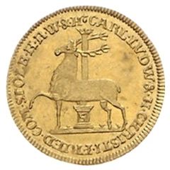 1/2 Ducat - Charles Louis and Henry Christian Frederick