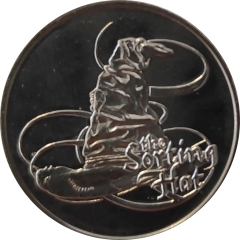 Medal - Sorting Hat Harry Potter and the Philosopher`s Stone