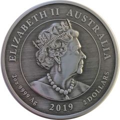 2 Dollars - Elizabeth II 6th Portrait - Queen Victoria 200th Anniversary