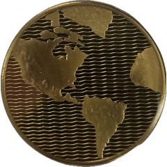 Holiday Greeting Card Medal - Peace on Earth