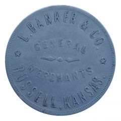 50 Cents - L. Banker and Co. Russell, Kansas