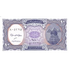 10 Piastres violet center