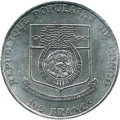 100 Francs CFA 1992 Summer Olympic Games