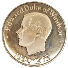 Medal - Edward Duke of Windsor 1894 - 1972