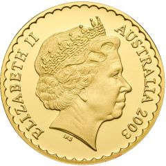 150 Dollars - Elizabeth II 4th Portrait - Bluebell - Gold Proof