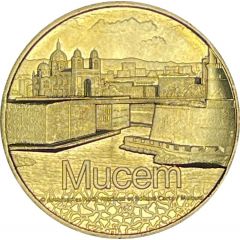 Jeton touristique - Monnaie de Paris - Marseille - Le Mucem
