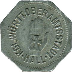 5 Pfennig - Schwäbisch Hall