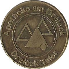 1 Dreieck-Taler - Apotheke am Dreieck