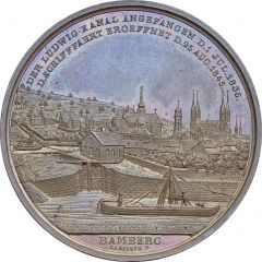 Construction of the Ludwigkanal Bamberg