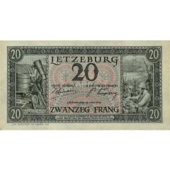 20 Francs German Occupation - WWII