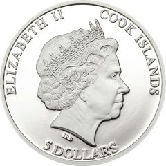 5 Dollars - Elizabeth II Pontificatus Benedicti XVI
