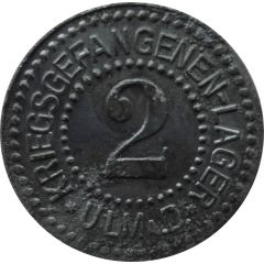 2 Pfennig - Ulm Kriegsgefangenen-Lager