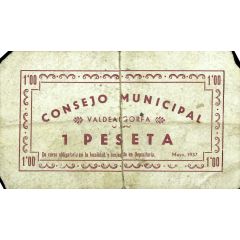 1 Peseta Valdealgorfa