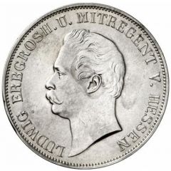 1 Gulden - Louis III Pressefreiheit