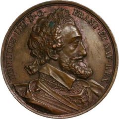 Série numismatique des Hommes illustres - Henri IV