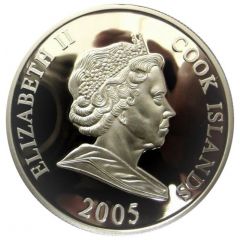 1 Dollar - Elizabeth II Charles Darwin