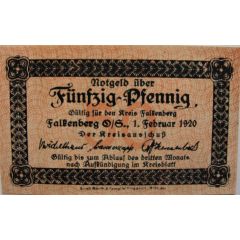 50 Pfennig Kreis Falkenberg