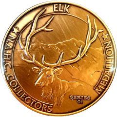 Token - North American Hunting Club Big Game Collectors Series 01 - Elk