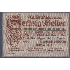 60 Heller Kössen in Tirol