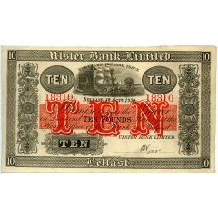 10 Pounds Ulster Bank