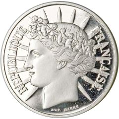 100 Francs Fraternité, palladium