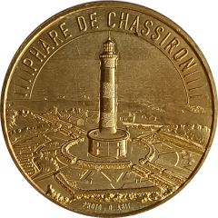 Monnaie de Paris Tourist Token - Phare de Chassiron Photo D. Abit