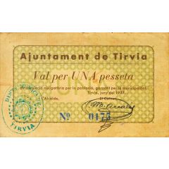 1 Peseta Tírvia