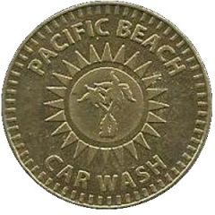 Vacuum Token - Pacific Beach Car Wash San Diego, California