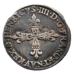 1/4 Ecu of Bearn - Henry IV