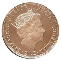 5 Sovereigns - Elizabeth II Platinum Jubilee