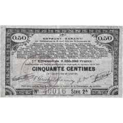50 Centimes - 70 Communes du Nord [59] et du Pas-de-Calais [62]