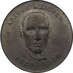 Shell Oil Token - Prime Ministers of Canada 1920-1926 - Arthur Meighen