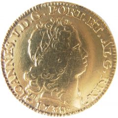 1/2 Peça – João V Lisboa, Bahia, Rio and Minas mints