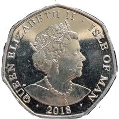 50 Pence - Elizabeth II Imperial State Crown