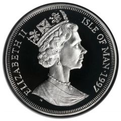 1 Crown - Elizabeth II Felis silvestris grampia, Silver Proof