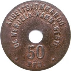 50 Pfennig - Hamm Arbeitskommando de Wendel