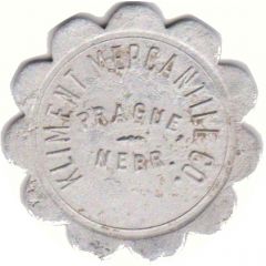 1 Dollar - Kliment Mercantile Company Prague, Nebraska