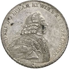 1 Thaler - Adam Frederick of Seinsheim Konventionstaler
