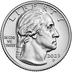 1/4 Dollar `Washington Quarter` Eleanor Roosevelt