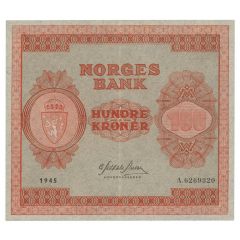 100 Kroner Replacement notes