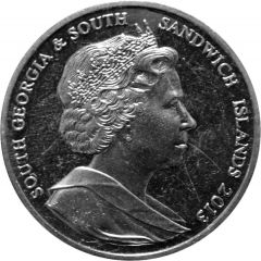 2 Pounds - Elizabeth II Weddell Seal